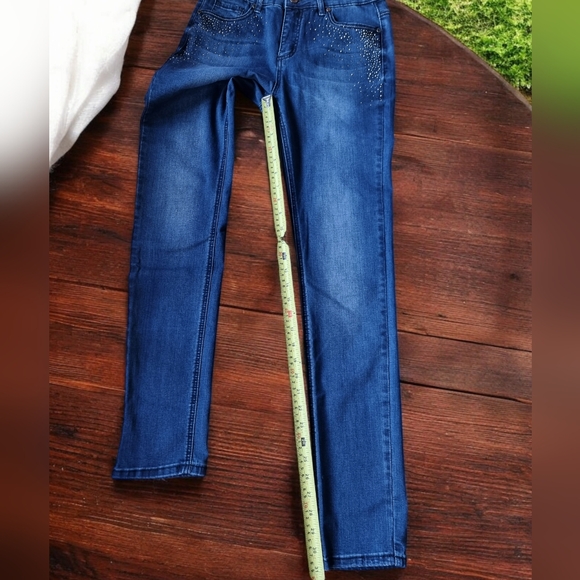 Frankie & Stella Bedazzled Denim Jeans - Picture 12 of 12